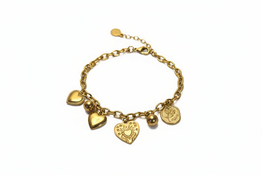 Bracelet Love Charm - GOLD